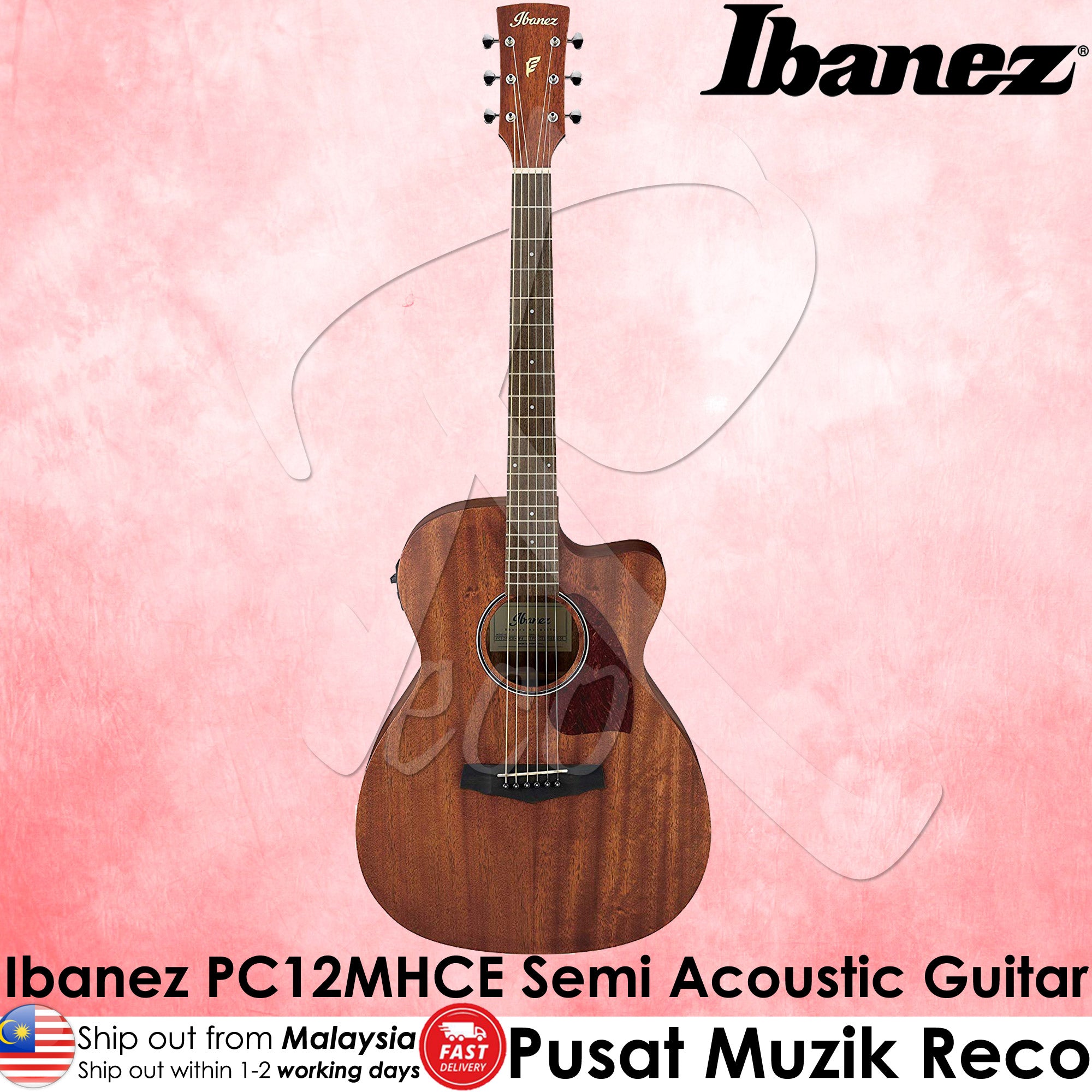 Ibanez PC12MHCE エレアコ 電池ボックス欠品 - ギター