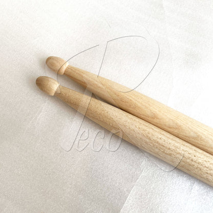 RM Asanasi 5A Oak Wood Tear Drop Tip Drumsticks - Reco Music Malaysia