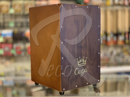 RM CEGA Dark Brown Wooden Cajon with Free Bag - Reco Music Malaysia