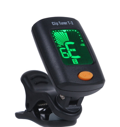 RM T-2 Chromatic Clip On Tuner Guitar Bass Ukulele - Reco Music Malaysia