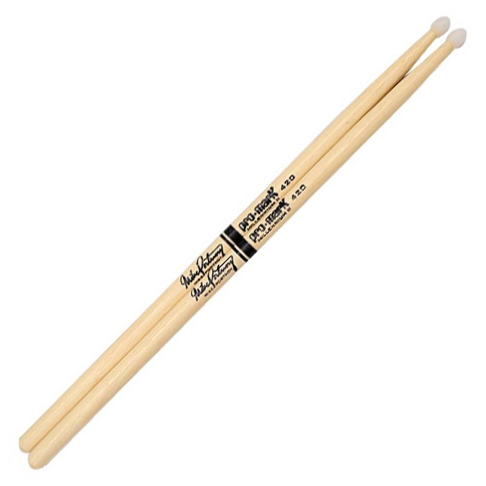 PROMARK MIKE PORTNOY 420 HICKORY NYLON TIP DRUM STICKS – Drumazon