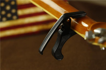 RM RC3 Quick Change Aluminum Alloy Gold Acoustic Guitar Capo - Reco Music Malaysia