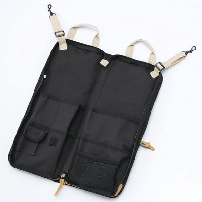 Tama TSB24 BK Powerpad Designer Drumstick Stick Bag Black - Reco Music Malaysia