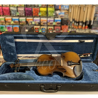 Carlo Magdini VS100 Violin with Case Bow Rosin