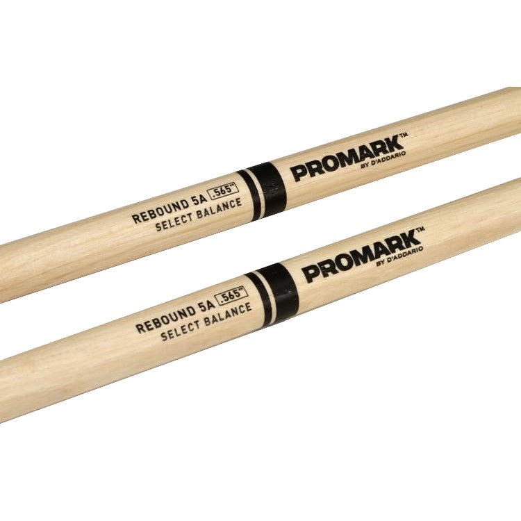 Promark RBH535TW Rebound Balance Hickory Teardrop Wood Tip Drumstick, 7A - Reco Music Malaysia