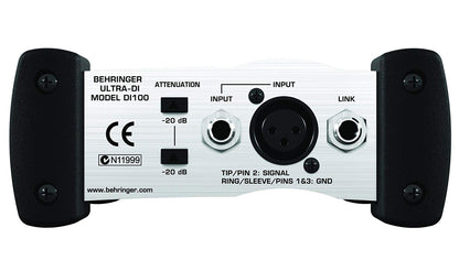 Behringer ULTRA-DI DI100 Active DI Box - Reco Music Malaysia