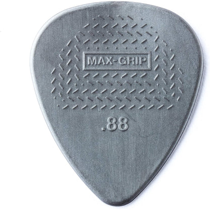 Jim Dunlop 449P.88 Nylon Max Grip Standard Guitar Picks .88mm 12-pack