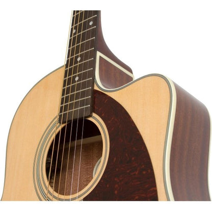 Epiphone AJ-210CE Natural Outfit Acoustic Guitar with Free Hardcase | Reco Music Malaysia