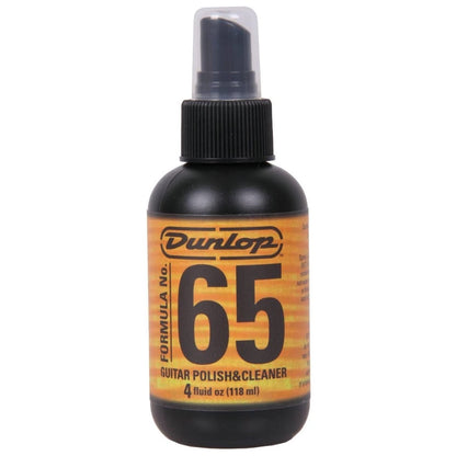 Jim Dunlop 654C Formula 65 Guitar Polish Cleaner, with Polish Cloth 5400SI - Reco Music Malaysia