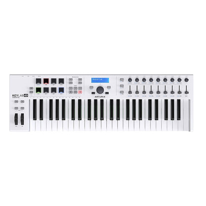 Arturia KeyLab Essential 49 49 key USB Midi White Keyboard Controller- Reco Music Malaysia