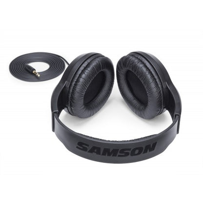 Samson SR350 Closed Back Over-Ear Stereo Headphones - Reco Music Malaysia