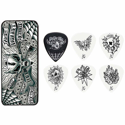 Jim Dunlop JPH01T088 0.88mm James Hetfield Guitar Pick in Tin (6 Picks) - Reco Music Malaysia