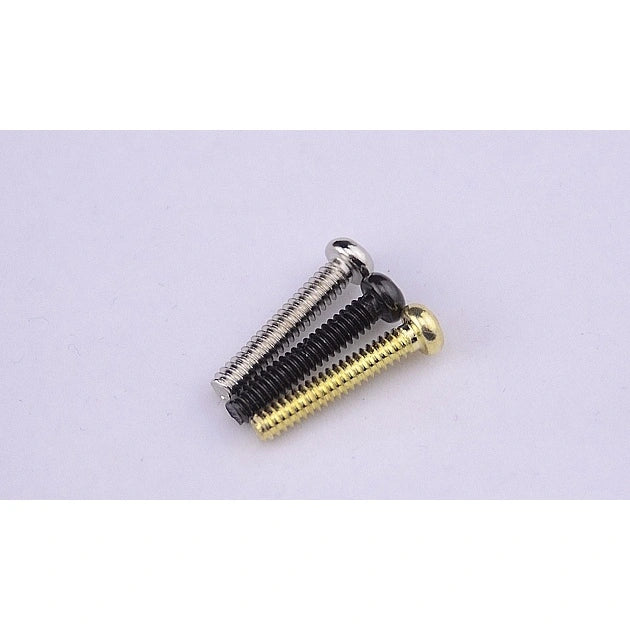 RM GF0170-02-BK Black Electric Guitar Single Coil Pickups Height Adjusting Screws with Spring - Reco Music Malaysia