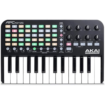 Akai Professional APC Key 25 25-key USB Midi Keyboard Controller - Reco Music Malaysia