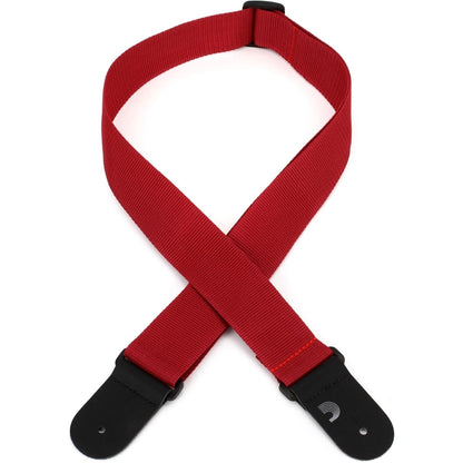 Planet Waves PWS101/RD 2inch Red Polypropylene Guitar Strap - Reco Music Malaysia