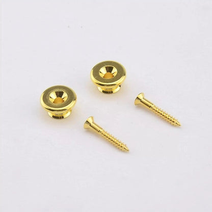 Gotoh EP-B3 GG Large / Oversized Guitar Strap Buttons Pin Set of 2 (Gold) - Reco Music Malaysia