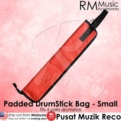 RM RSB10 RD Red Drumstick Bag Stick Holder - Reco Music Malaysia