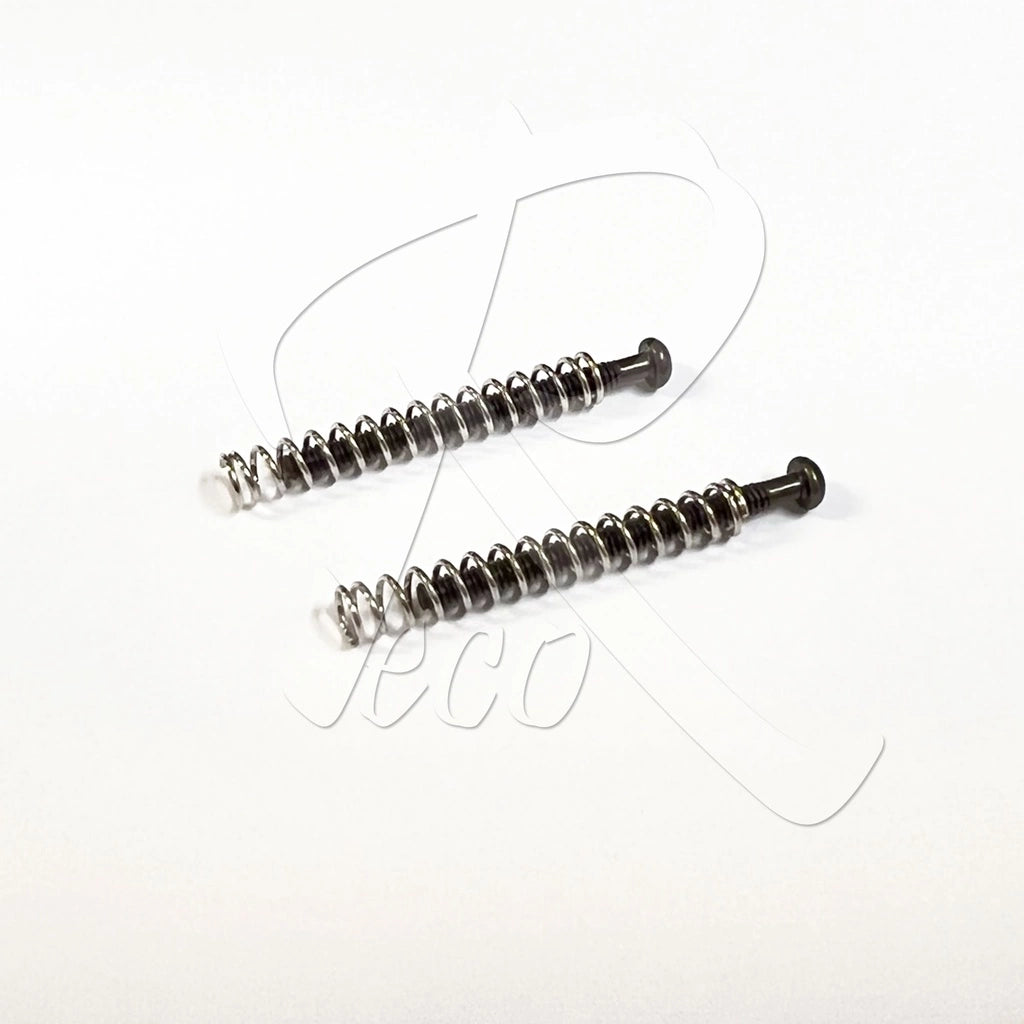 【2pcs】RM GF0348-BK Black Electric Guitar Humbucker Pickups Height Adjusting Screws with Spring - Reco Music Malaysia