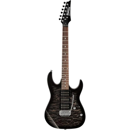 Ibanez GIO GRX70QA TKS Transparent Black Sunburst Electric Guitar(Main) - Reco Music Malaysia