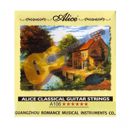 Alice A106 Clear Nylon Classical Guitar String Set - Reco Music Malaysia