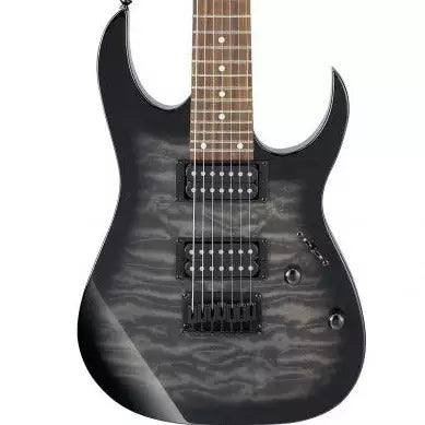 Ibanez GRG7221QA TKS 7 String 24 Frets Electric Guitar Transparent Black Sunburst - Reco Music Malaysia