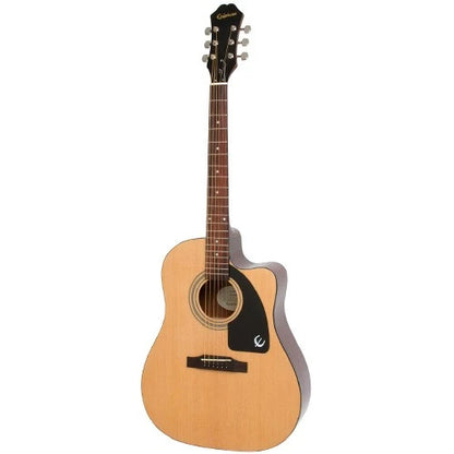 Epiphone AJ-100ce Acoustic-Electric Guitar - Natural | Reco Music Malaysia