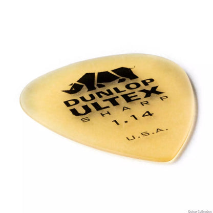 Jim Dunlop 433P1.14 Ultex Sharp Guitar Picks 1.14MM (6 PCS / PACK ) - Reco Music Malaysia