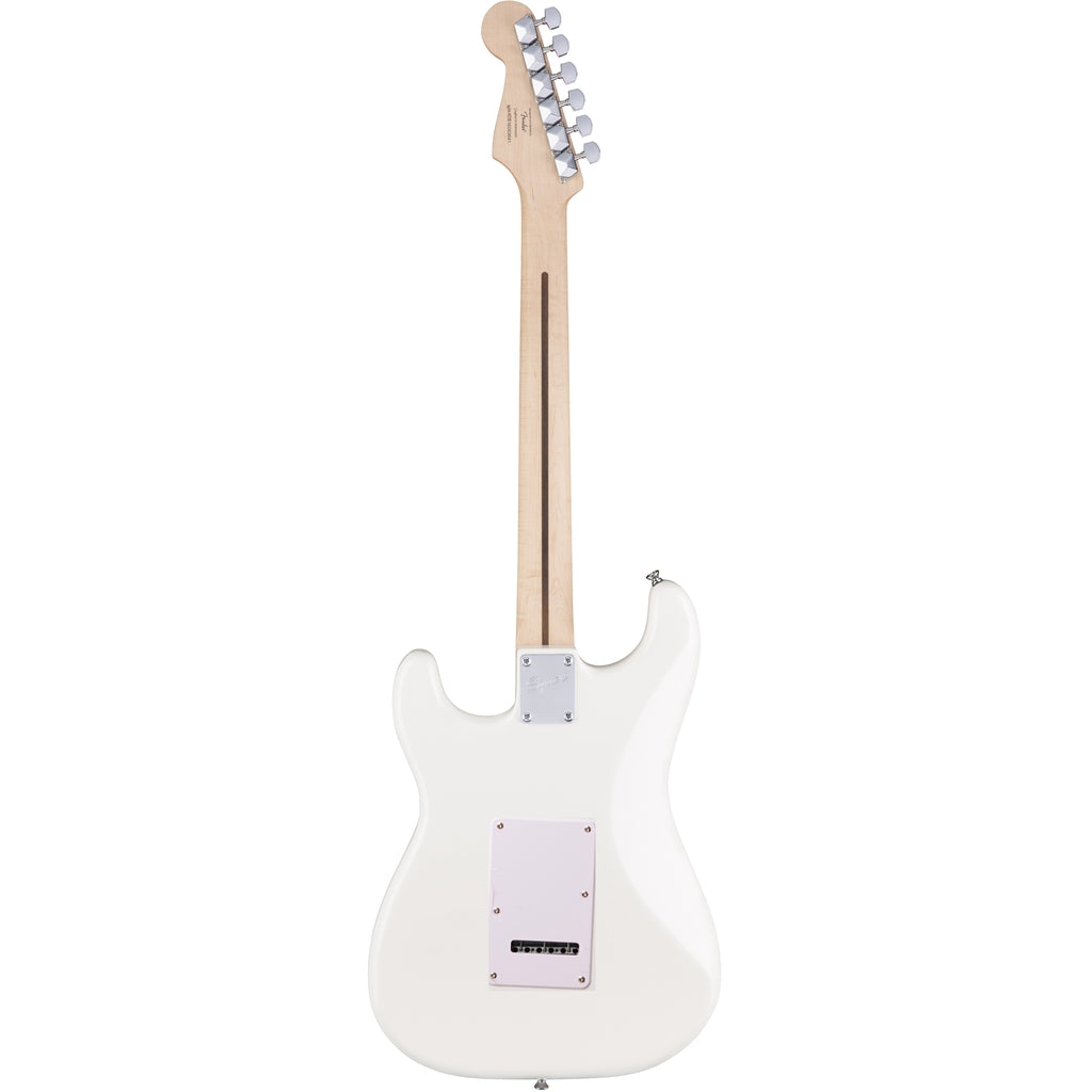 Fender Squier 0370001580 Arctic White Bullet Stratocaster Electric Guitar With Tremolo - Reco Music Malaysia