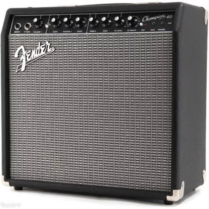 Fender Champion 40 40W 1x12 Solid State Guitar Combo Amplifier | Reco Music Malaysia