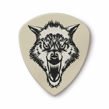 Jim Dunlop PH122P100 James Hetfield White Fang Custom Guitar Pick 1.00mm Guitar Picks Player Pack (6pcs) - Reco Music Malaysia