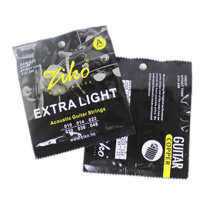 Ziko DAG-010 Acoustic Guitar String 1048 Extra Light - Reco Music Malaysia