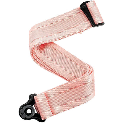 D'Addario Planet Waves 50BAL06 Auto Lock Nylon Woven Guitar Strap Bass Guitar Strap New Rose - Reco Music Malaysia