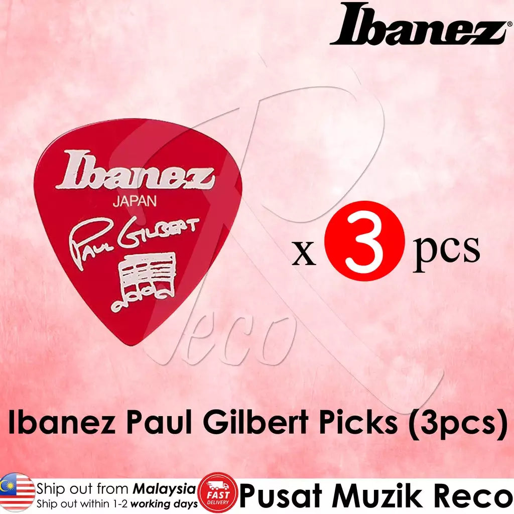 Ibanez B1000PG30P Paul Gilbert 30th Anniversary Signature Picks – Reco ...