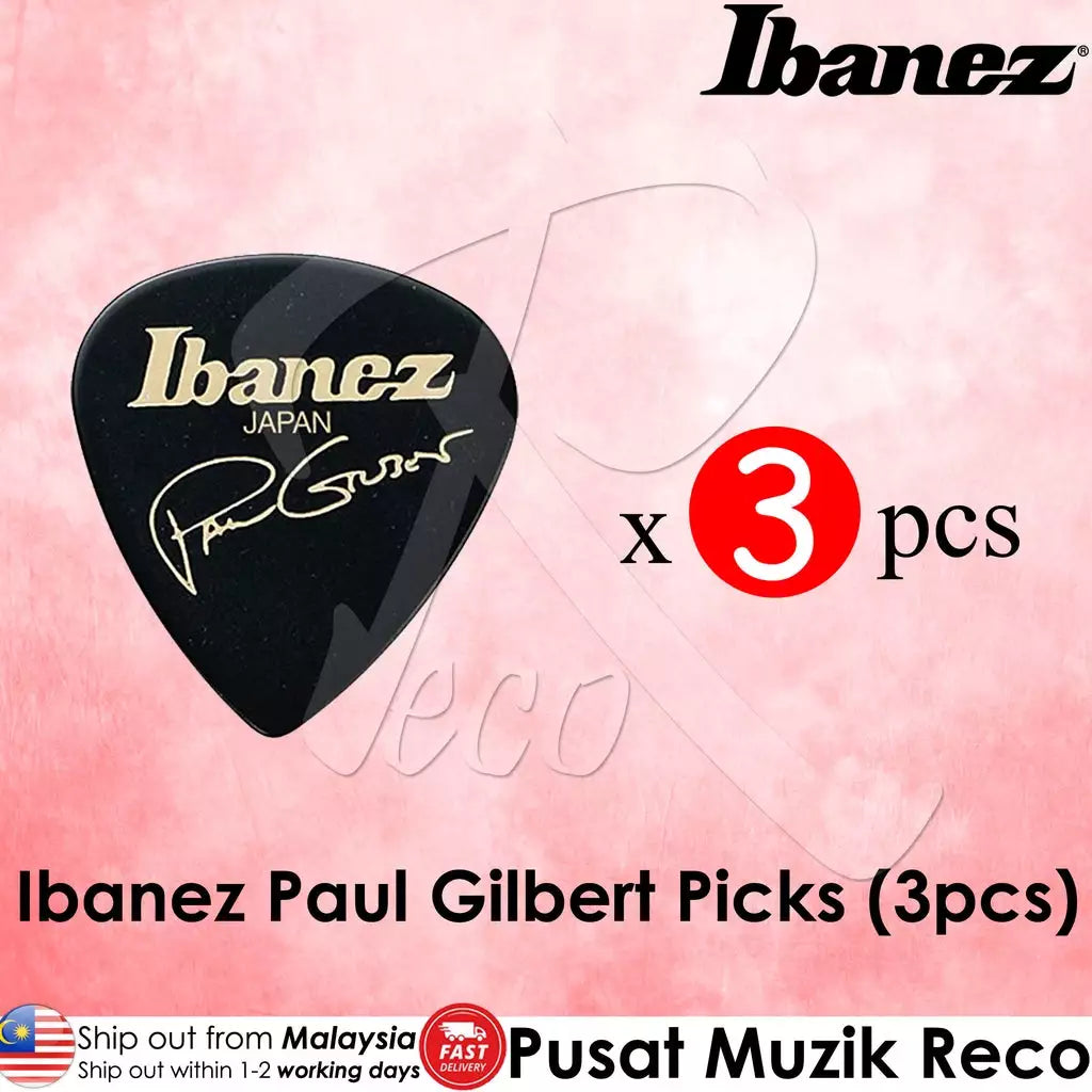 Ibanez B1000PG30P Paul Gilbert 30th Anniversary Signature Picks – Reco ...