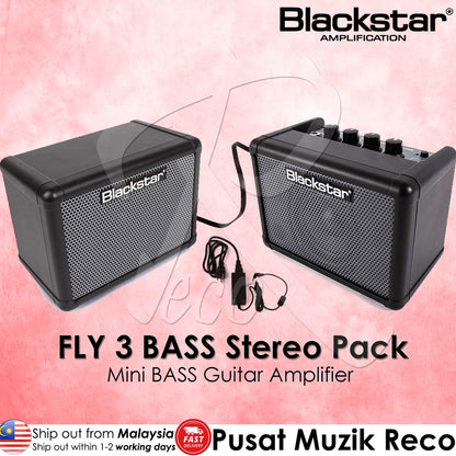 Blackstar Fly 3 Bass Stereo Pack 3W Guitar Combo Amp Pack | Reco Music Malaysia