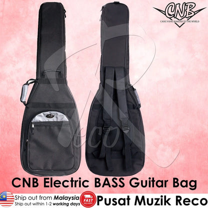 CNB BGB-1280 Thick Padded Electric BASS Guitar Bag - Reco Music Malaysia