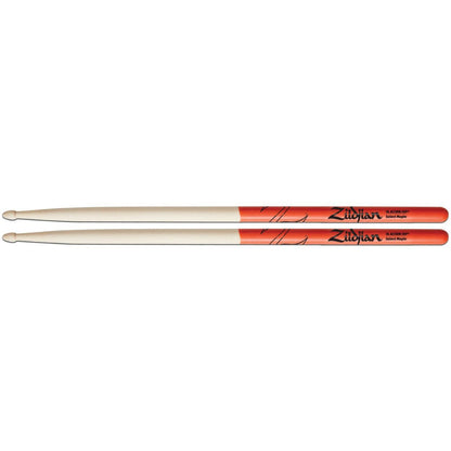 Zildjian Z7AACDO 7A Orange Dip Non Slip Wood Acorn Tip Hickory Drumstick - Reco Music Malaysia