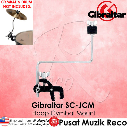 Gibraltar SC-JCM Jaw Mount Cymbal Holder (SCJCM SC JCM) - Reco Music Malaysia