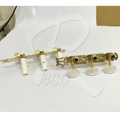 GOTOH 35G450FG Flash Gold Finish Classical Guitar Tuner Machine Head - Reco Music Malaysia