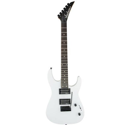 Jackson JS12 JS Series Dinky 24 Frets Electric Guitar with Tremolo Amaranth Fingerboard Snow White - Reco Music Malaysia