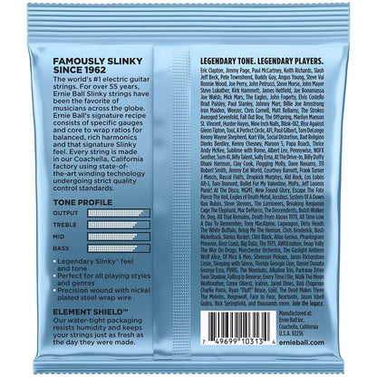 Ernie Ball 2212 Primo Slinky Nickel Wound Electric Guitar String - Reco Music Malaysia